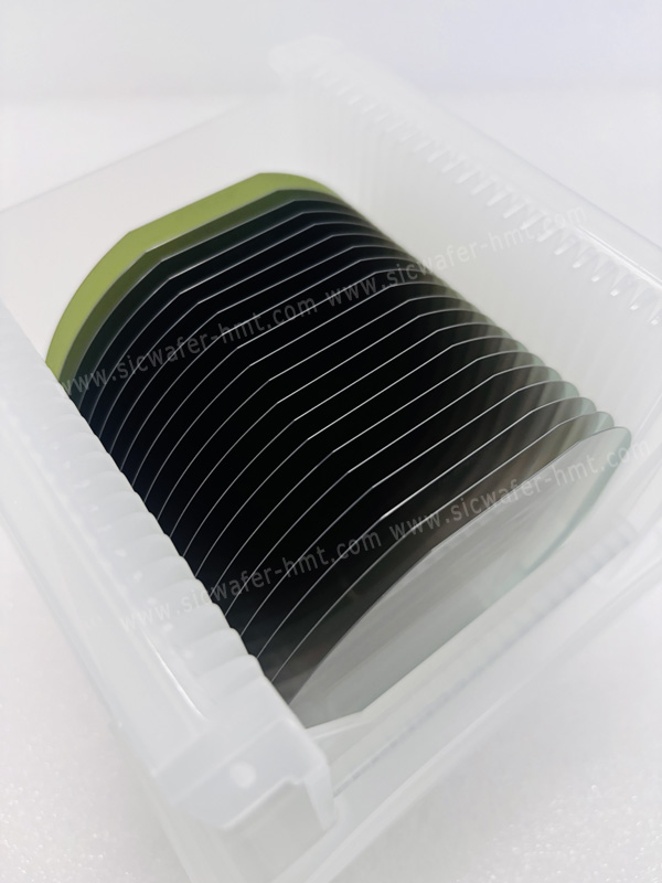 4 inch 4H-SiC substrate 100 mm silicon carbide wafer